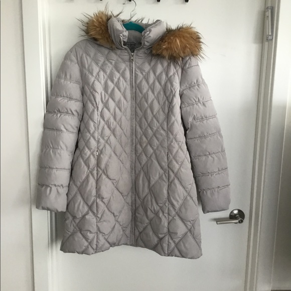 Jessica Simpson Gray Hooded Coat $130 Size XL - Picture 2 of 6